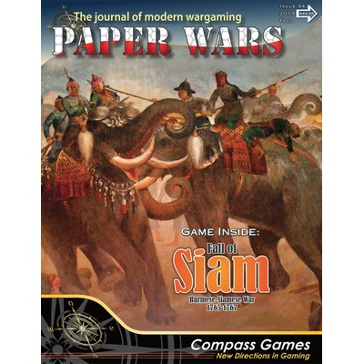 Compass Games Paper Wars Issue 94: Fall of Siam