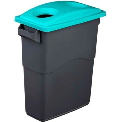 Elkoplast Kôš ECO na triedený odpad 75 l, modro-zelené veko