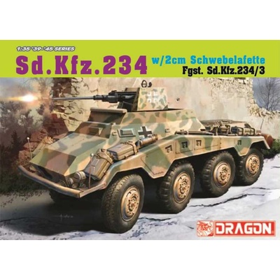 Dragon Sd.Kfz.234/3 Stummel w/ 2cm Schwebelafette 1:35
