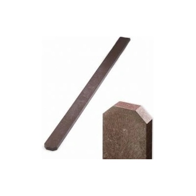 TRANSFORM Plastová plotovka 78x21, 1,5m , s tříhrannou hlavou, H