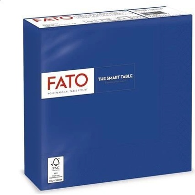 FATO servítky 1/4 ohyb Smart Table tmavomodrá 33x33cm