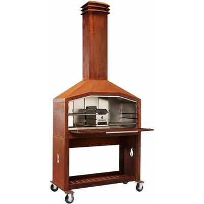 BRAAIMASTER FS DUO Corten Podstavec s kolieskami