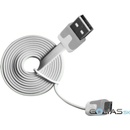 Msonic MLU527NW micro USB 2.0 A-B M/M 1m, bílý