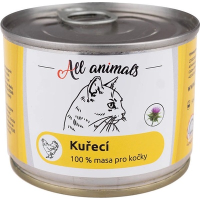 All Animals CAT kuracie mleté 200 g