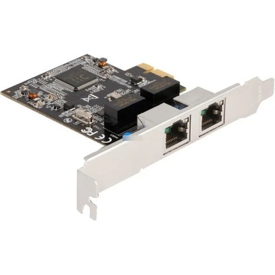 Delock PCIE x1 към 2x RJ45 Gbit адаптер (88615)