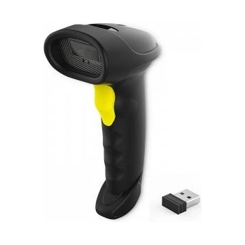 Qoltec Barcode and QR Code Scanner | 1D 2D | USB | Bluetooth
