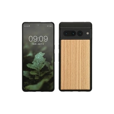 kwmobile Drevené Google Pixel 7 Pro světle hnědá