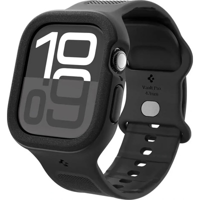 Spigen Каишка Spigen Vault Pro за Apple Watch 42 мм - матово черно (8800283302226)