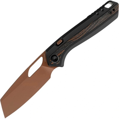 Vosteed Kroc 329, S35VN Copper Dune,Black Aluminum&Topo G10 A1810
