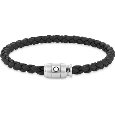 Montblanc kožený náramek se třemi kroužky MB130895 1060135