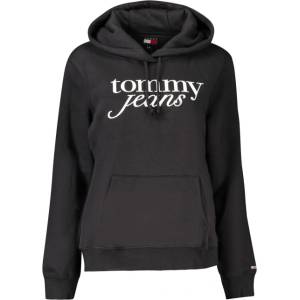 Tommy Hilfiger Спортна дамска блуза без цип tommy hilfiger, Размер l, Цвят Черен (dw0dw20170_nebds)
