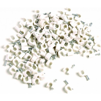 Top Strong Скоби за телефонен кабел Top Strong - 8 mm, 100 бр (519912)