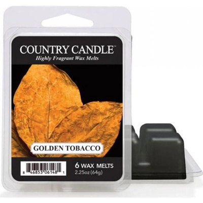 Country Candle vosk do aróma lampy Golden Tobacco 64 g