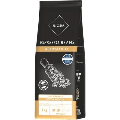 RIOBA 100% Arabica zrnková 3 kg