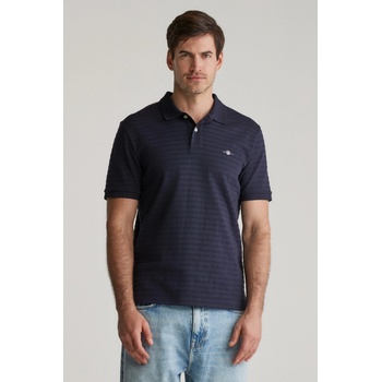 Gant Linen SS Polo evening blue