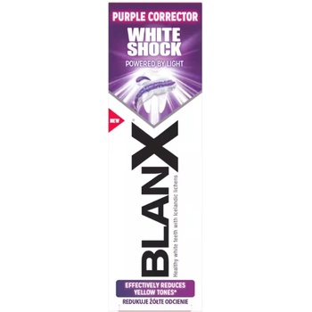 Blanx Паста за зъби White Shock Purple Corrector, 75 ml