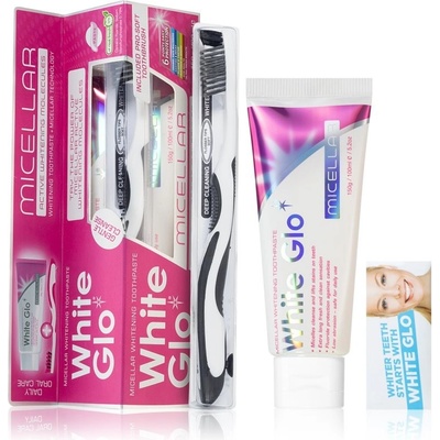 White Glo Micellar bieliaca 100 ml + zubná kefka