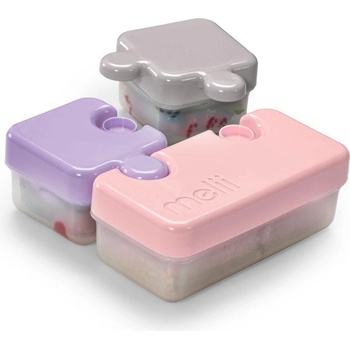 Melii Puzzle ružový/fialový/sivý