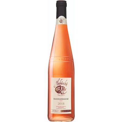 Habánské Sklepy Svatovavřinecké rosé 12% 0,75 l (holá láhev)
