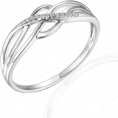 Gems prsten Gianna bílé zlato s brilianty 585 38 1 2760.1B00.0.54.HSI1.000