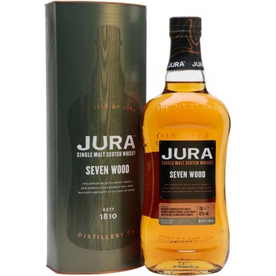 Isle of Jura Seven Wood 42% 0,7 l (holá láhev)