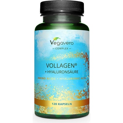 Vegavero Vollagen® Аминокиселини + Хиалуронова киселина 120 капсули | Vegavero (VV-VITA-320)