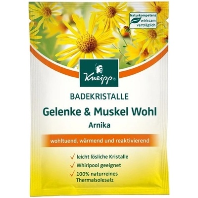 Kneipp Soľ do kúpeľa na uvoľnenie kĺbov a svalov s arnikou 60 g