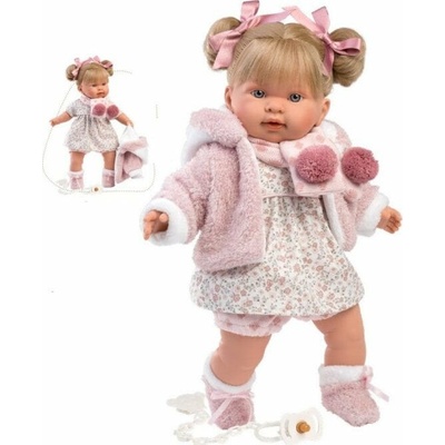 Llorens 14280 42 cm Alexandra s měkkým bříškem