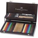 Faber-Castell Sada pro kresbu Compendium dřevěná kazeta 54 ks 110084