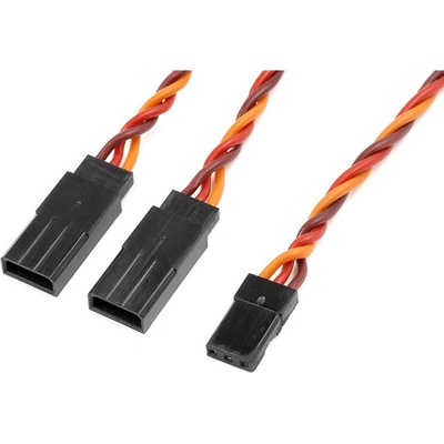 GForce Kabel serva Y JR kroucený 22AWG 22AWG 15 cm