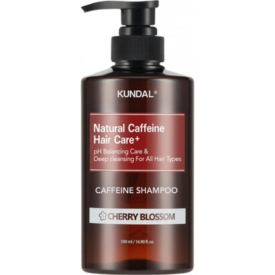 KUNDAL Natural Caffeine&Intensive Scalp care+ šampón proti vypadávaniu vlasov s kofeínom 500 ml
