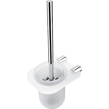 Nimco Bormo + Ixi Toaletní WC kartáč+nádobka Chrom BR X3-94W-26