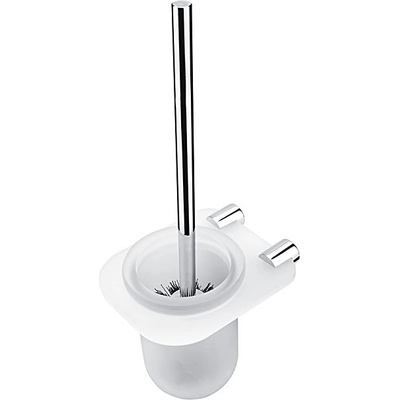 Nimco Bormo + Ixi Toaletní WC kartáč+nádobka Chrom BR X3-94W-26