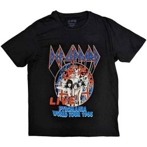 Def Leppard Pyro World Tour Black L Риза (DEFLTS30MB03)