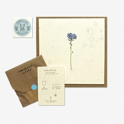 Přání se semínky pomněnky – Zbozi.Blesk.cz