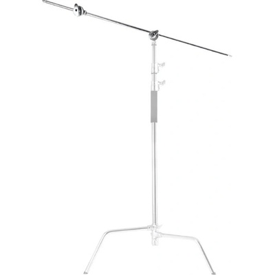 Fotověci Jeřábové Rameno se Dvěma Uchopovacími Hlavami pro Stativy C-Stand Rameno 128cm s 1/4" nebo 3/8" Závitem