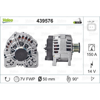 Alternátor VALEO 439576