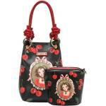 CHERRY Чанта с 2 части Nikky, Cherry Lips (NK13127-CHERRY LIPS)