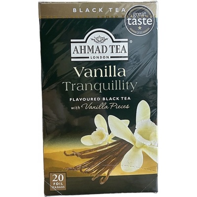 Ahmad Tea Černý čaj s příchutí Vanilka 20 x 2 g