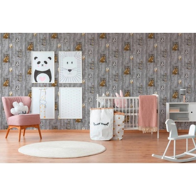 A.S. Création 358421 Dětská vliesová tapeta na zeď Little Stars rozměr 0,53 x 10,05 m