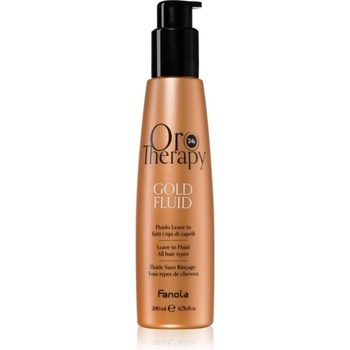 Fanola Oro Therapy Gold Fluid мляко за коса с 24 каратово злато 200ml