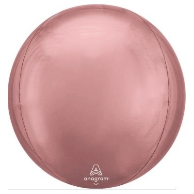 Anagram Koule 3D rosegold 53cm fóliový balónek