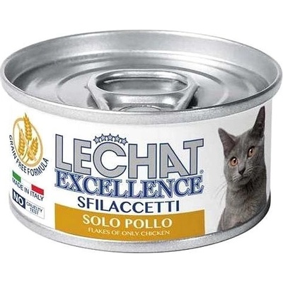MONGE LECHAT EXCELLENCE FLAKES s kuracím mäsom 80 g