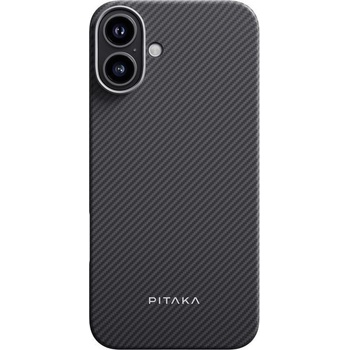 PITAKA Гръб Pitaka MagEZ Case 5 за iPhone 16 - Black/Grey Twil (8594184314951)