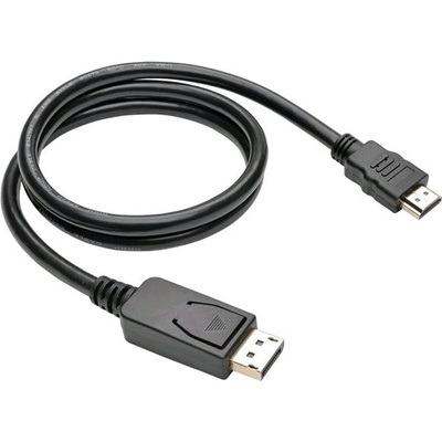 Kabel C-TECH DisplayPort/HDMI, 2m, černý - CB-DP-HDMI-20 – Sleviste.cz