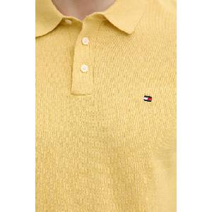Tommy Hilfiger тениска с яка мъжки от памук (MW0MW37396)