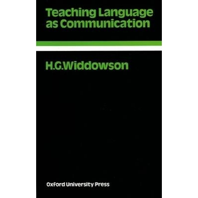 Oxford Applied Linguistics Teaching Language as Communication