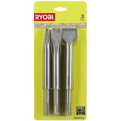 Sada SDS+ sekáčů RYOBI RAKSPC03, 3ks