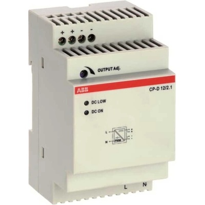 1SVR427043R1200 CP-D 12/2,1 Napájecí zdroj 12V DC/2.1A, 110-240V AC, ABB