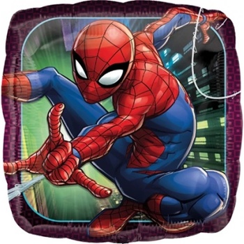 Amscan Балон от фолио Spiderman US - квадрат 45 см